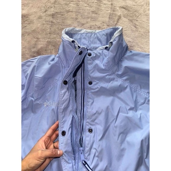 Columbia Core Interchange Women's Blue Coat Jacket 2 in 1 Size‎ XL - Picture 4 of 10
